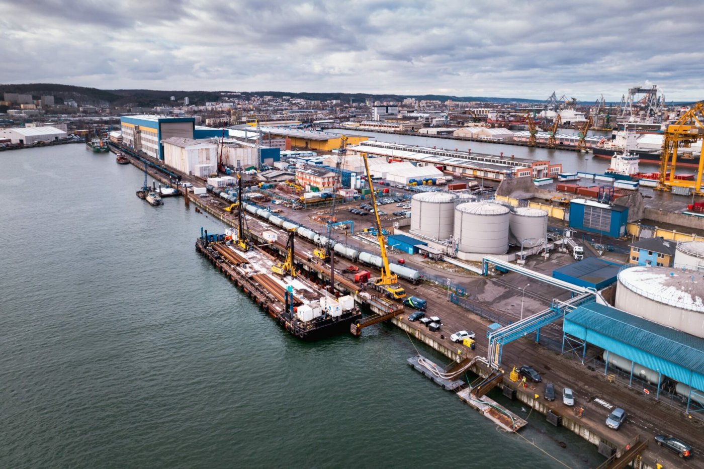 Rozwój portu to rozwój miasta. Fot. Port Gdynia / FB