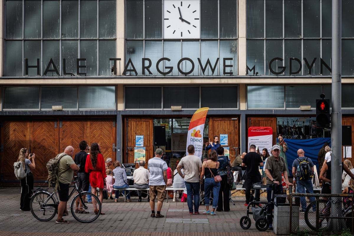 X Święto Hal Targowych zgromadziło licznych uczestników (fot. Tomasz Lelito)