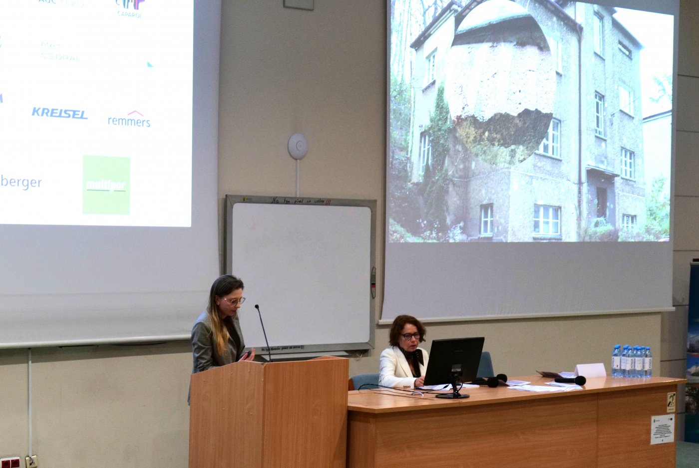 Luiza Skrzypkowska podczas wystąpienia na XXIII EKIR (fot. materiały organizatora EKIR)