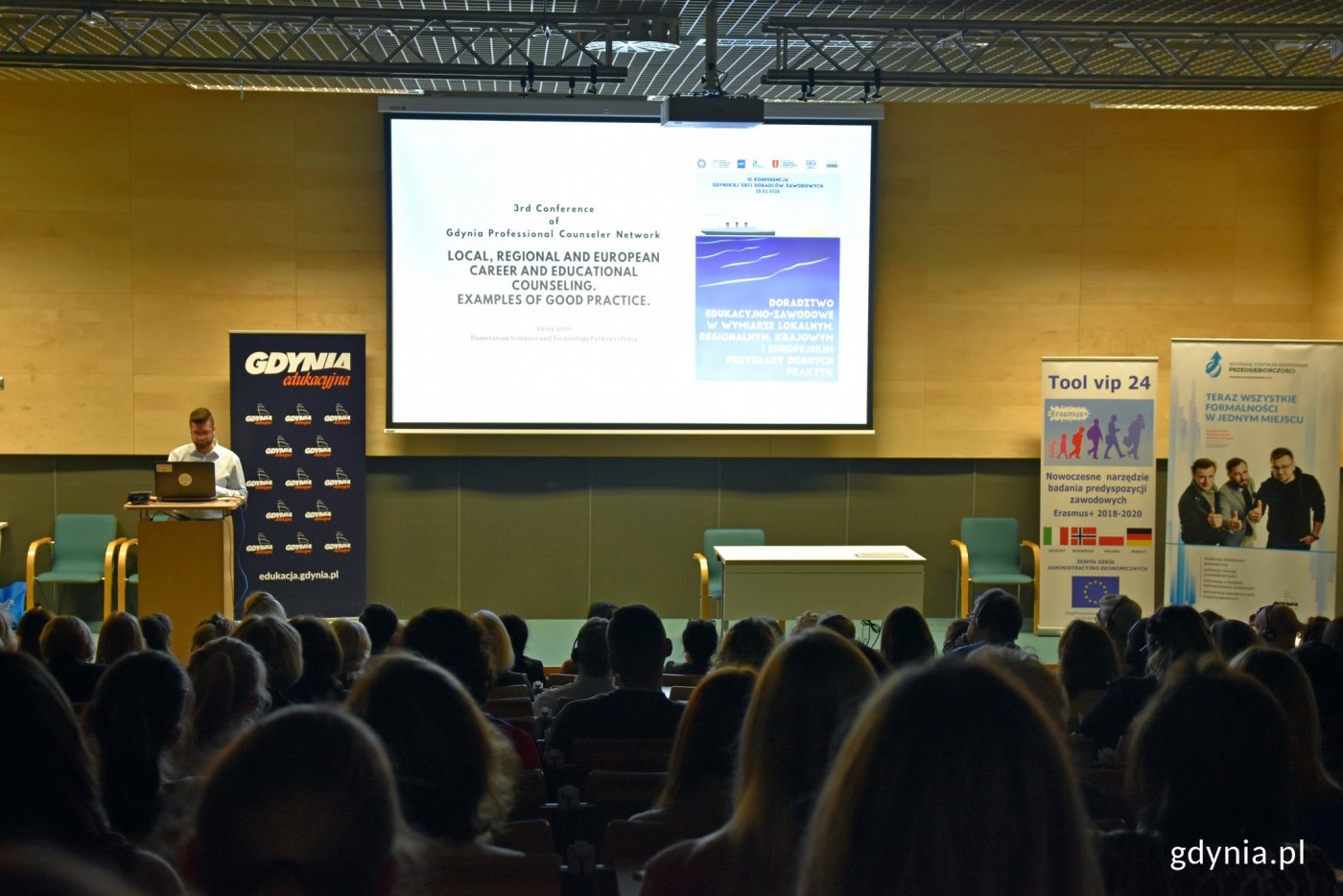 III Konferencja Gdyńskiej Sieci Doradców Zawodowych odbyła się w Pomorskim Parku Naukowo-Technologicznym // fot. Magdalena Czernek