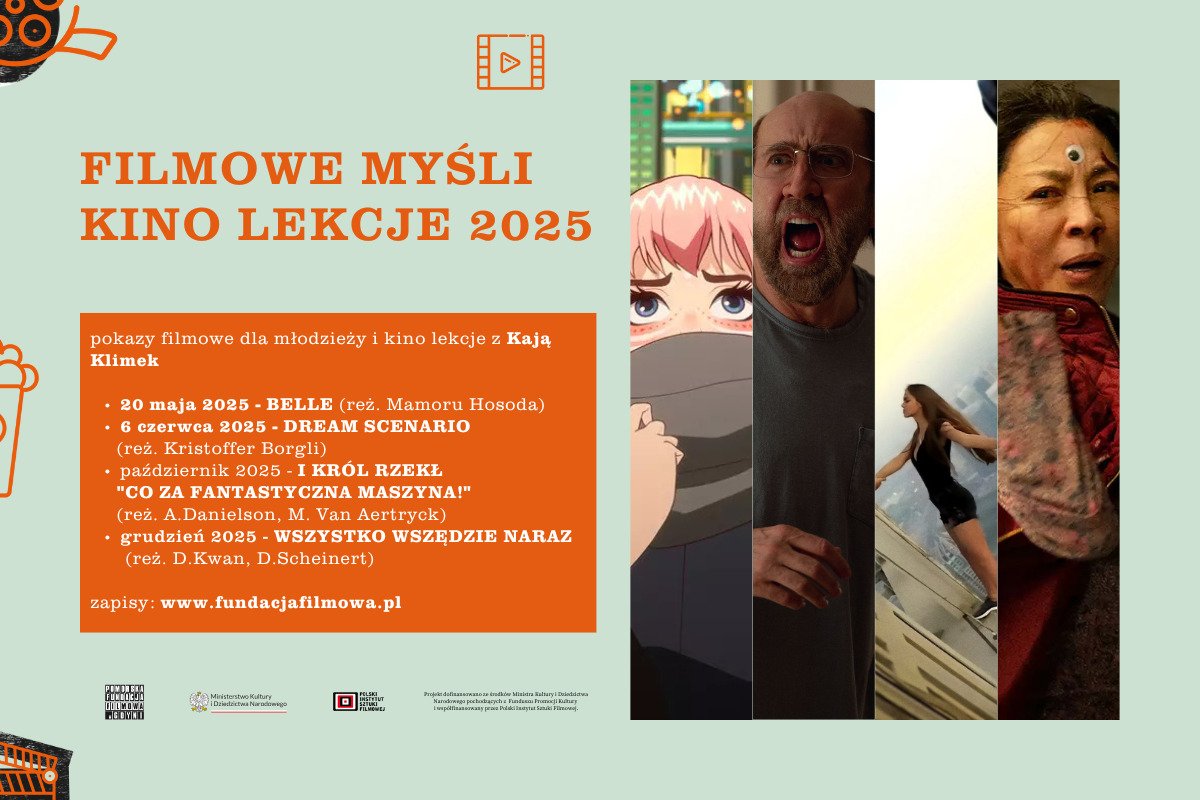 „Filmowe myśli. Kino lekcje” tym razem z Kają Klimek (mat. prasowe PFF)