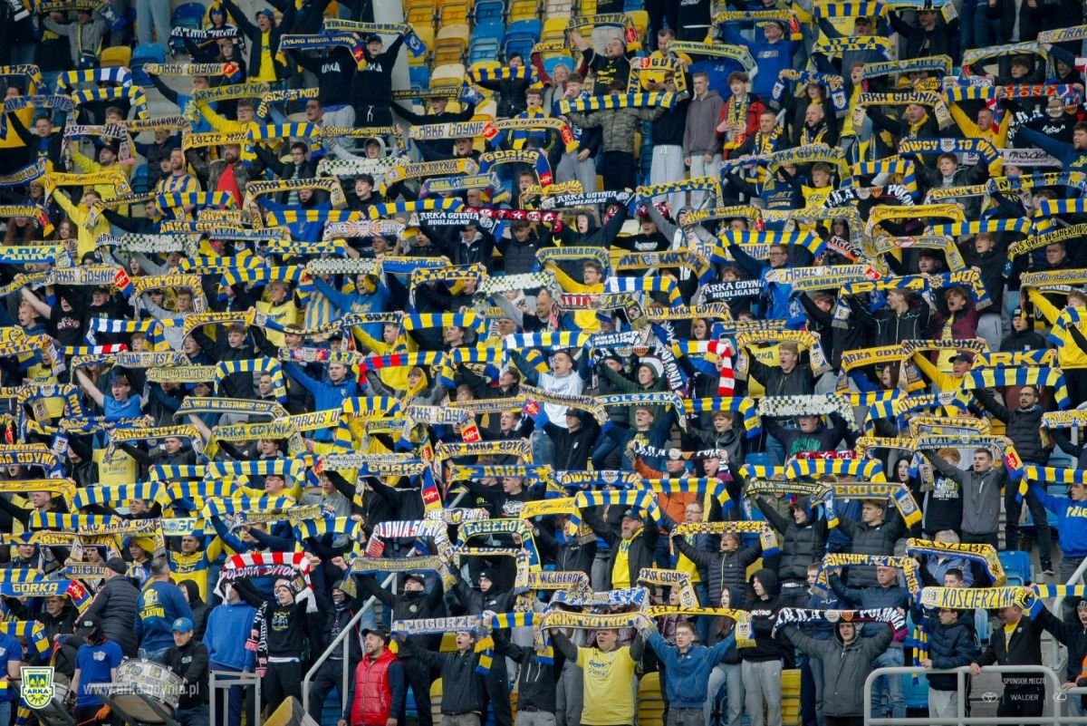 W sobotę trybuny Stadionu Miejskiego wypełnią kibice Meczu Stulecia Arka Gdynia – IFK Göteborg. (fot. Sławomir Ptasznik/arka.gdynia.pl)
