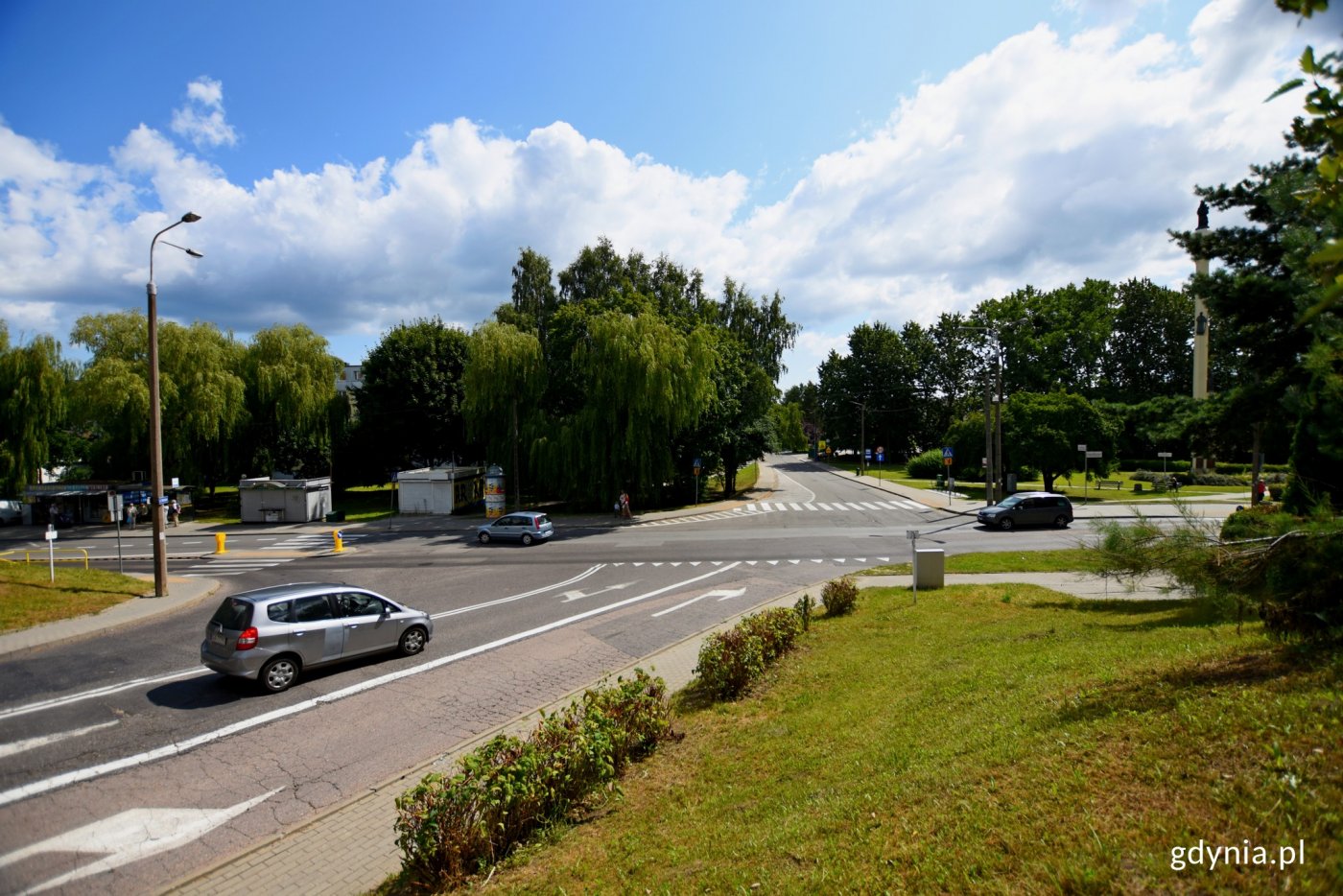 Skrzyżowanie ulic Hodowlanej, Wielkokackiej i Stawnej przejdzie gruntowną modernizację, podobnie jak cała ulica Hodowlana, fot. M.Mielewski