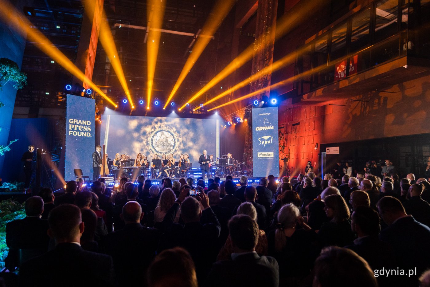 Gala Medalu Wolności Słowa w Europejskim Centrum Solidarności w Gdańsku, fot. Karol Stańczak