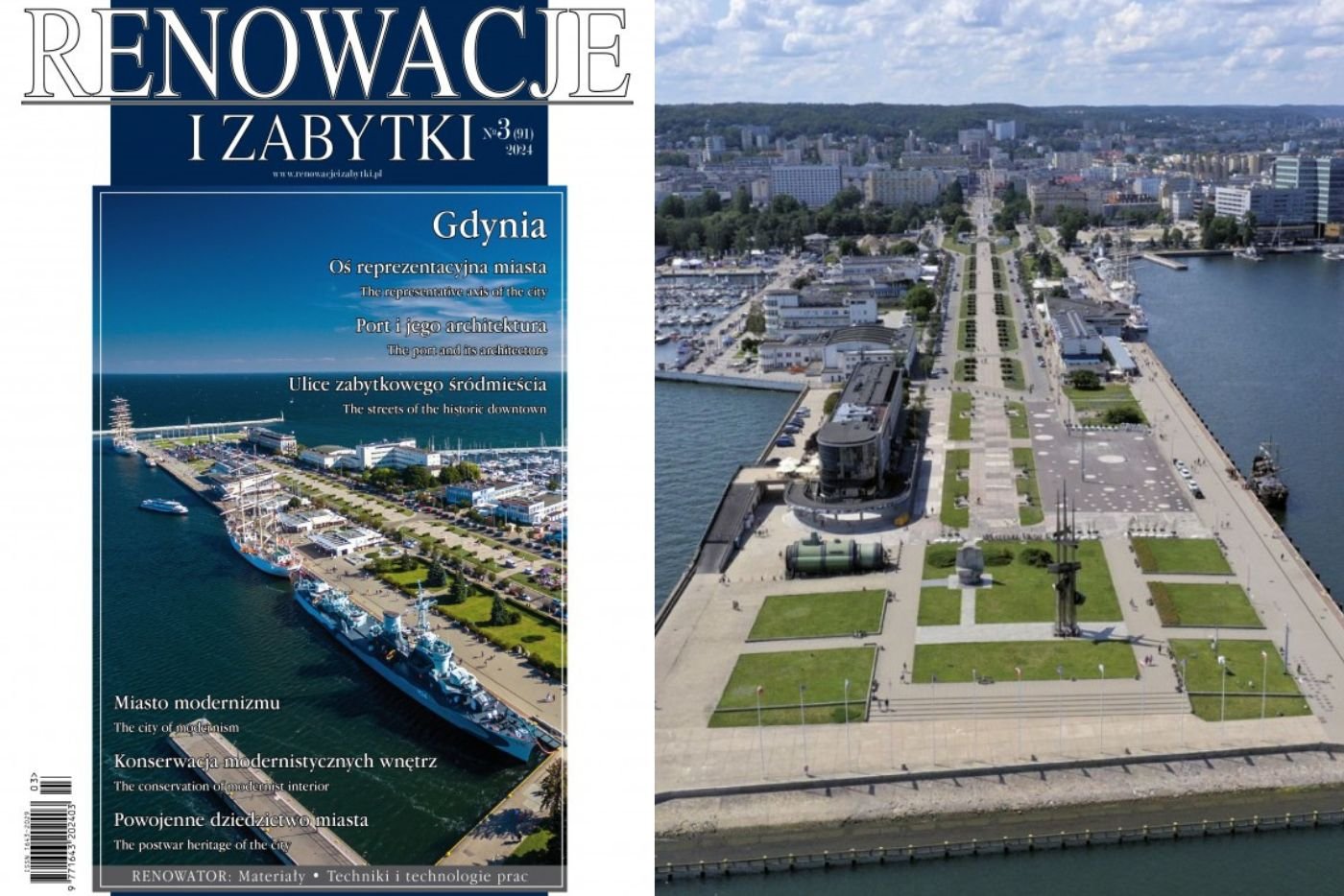 Nowe wydanie kwartalnika „Renowacje i zabytki” prezentuje modernizm w Gdyni.