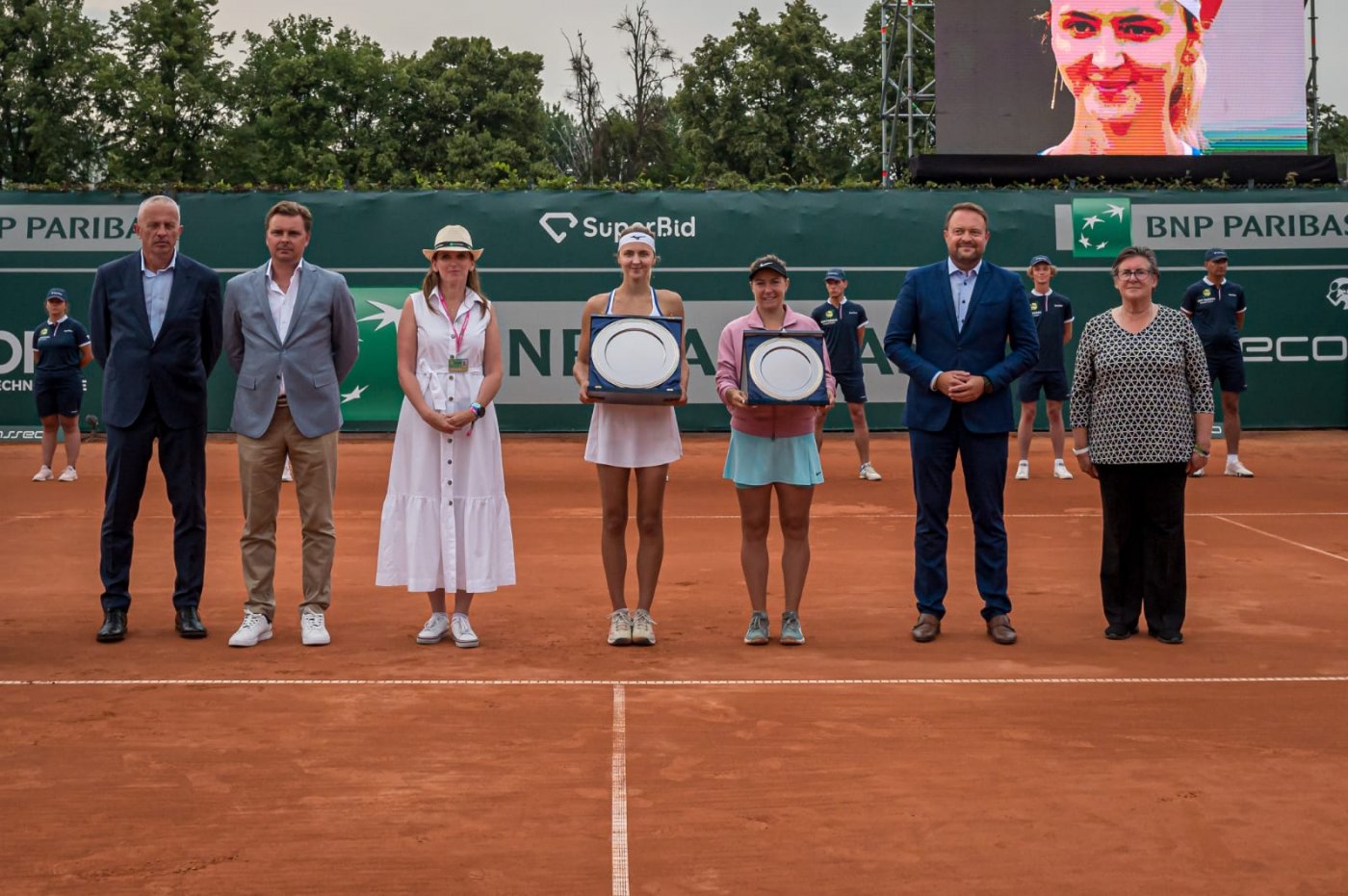 Finalistki turnieju BNP Paribas Poland Open w Gdyni / fot. gdyniasport.pl