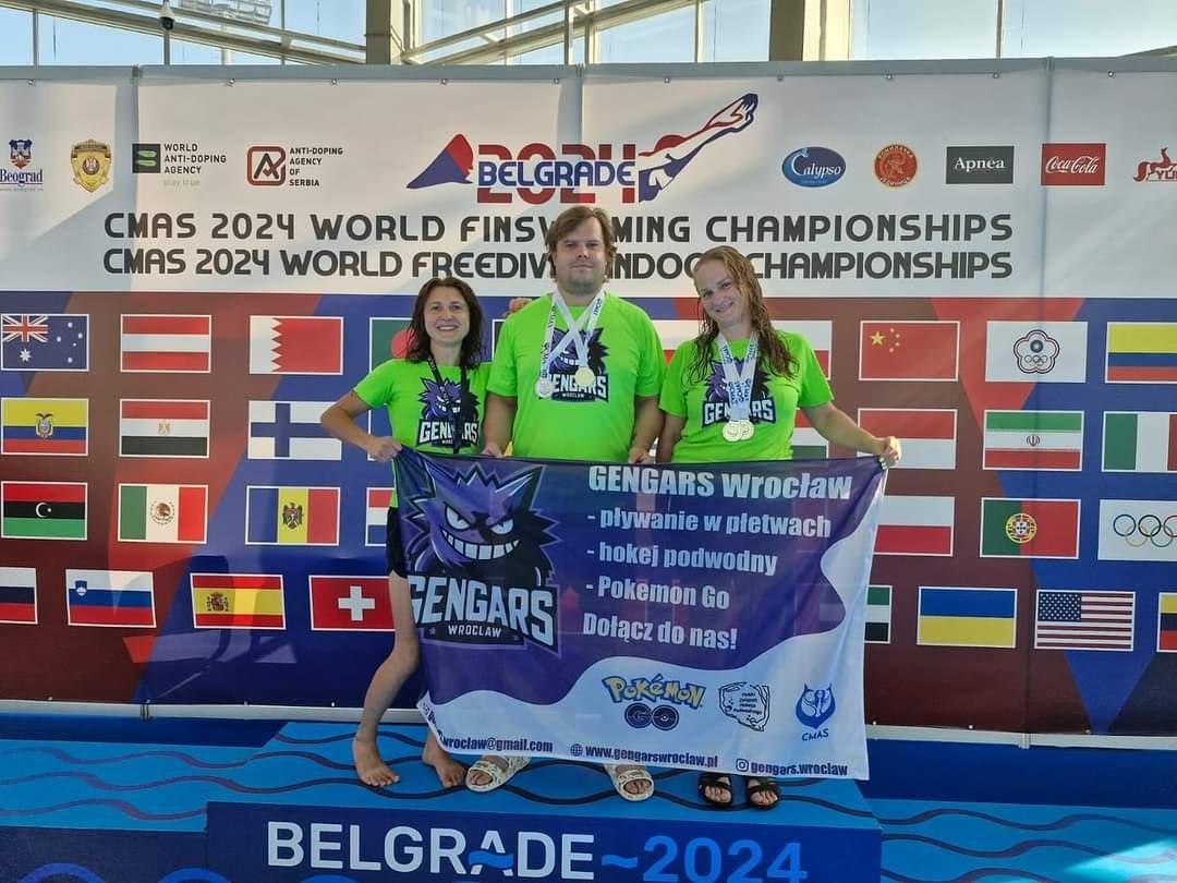 Gdynianie na podium w Belgradzie (fot. mat. prasowe)