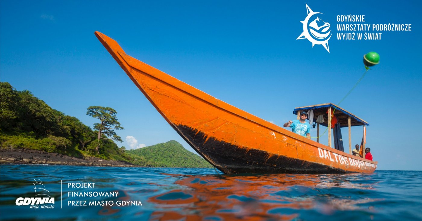 Marcin Jamkowski w Sierra Leone. Źródło: Gdyńskie Warsztaty Podróżnicze 