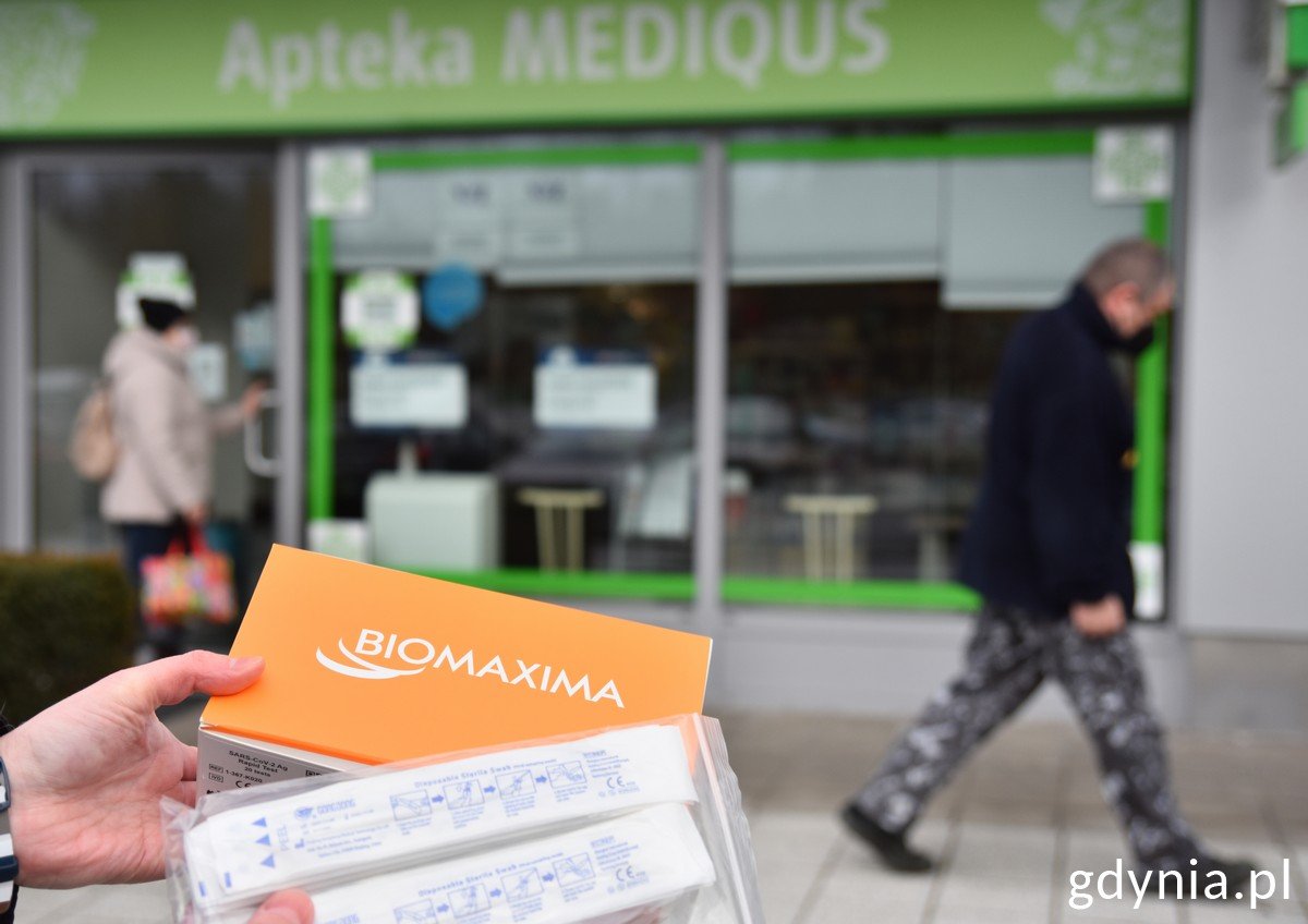 Test antygenowy zrobimy w Gdyni w aptece Mediqus // fot. Sławomir Okoń