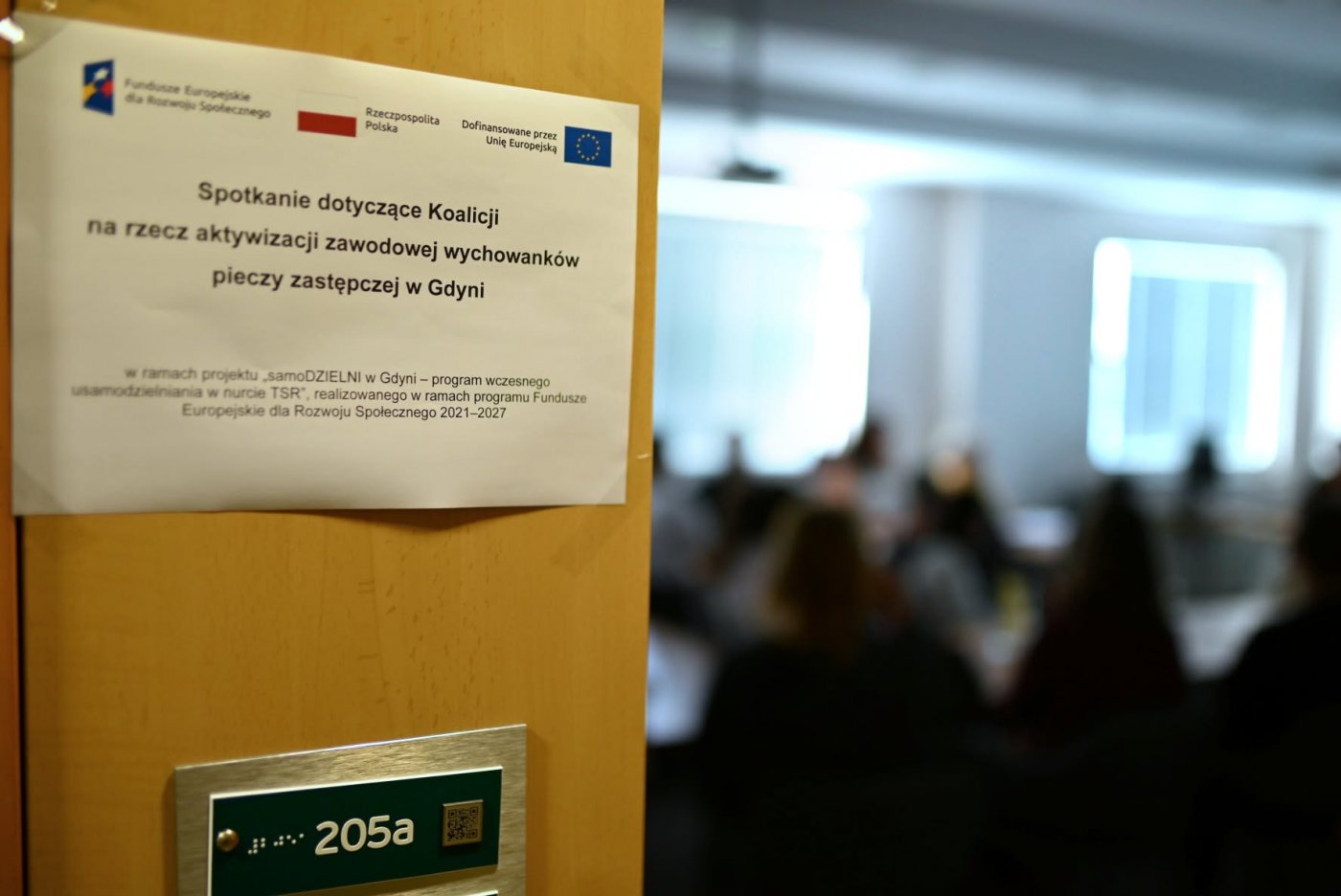 Spotkanie odbyło się w siedzibie Powiatowego Urzędu Pracy w Gdyni (fot. MOPS w Gdyni) 