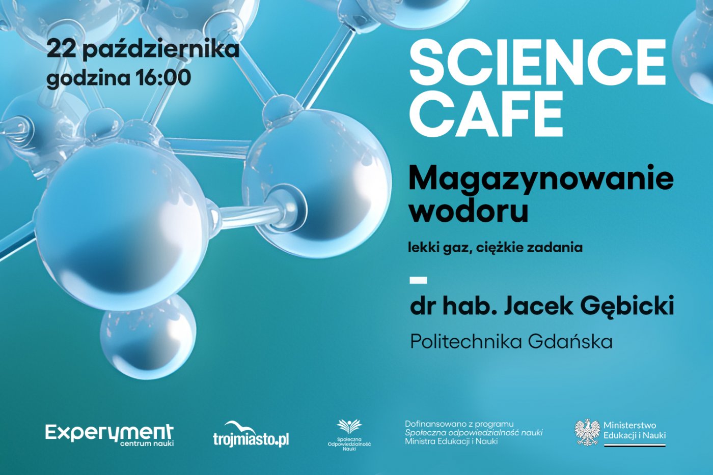 Science cafe. Magazynowanie wodoru