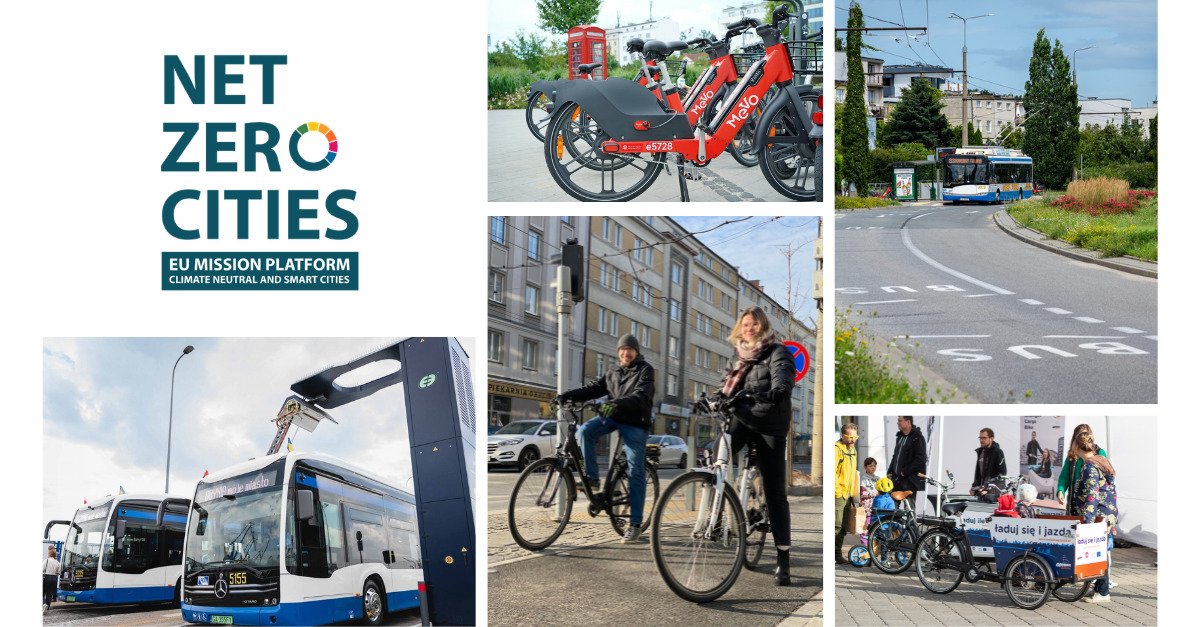 Twinning Learning Programme realizowanym w ramach NetZeroCities, mat. Gdynia Mobilna 