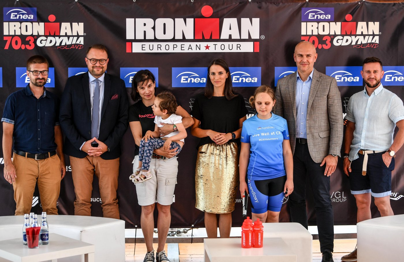 Uczestnicy konferencji zapowiadającej Enea IRONMAN 70.3 Gdynia / fot. materiały prasowe