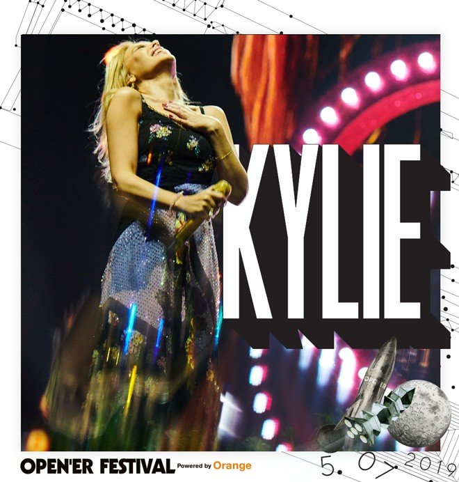 Kylie Minogue - materiały prasowe Open'er Festiwal