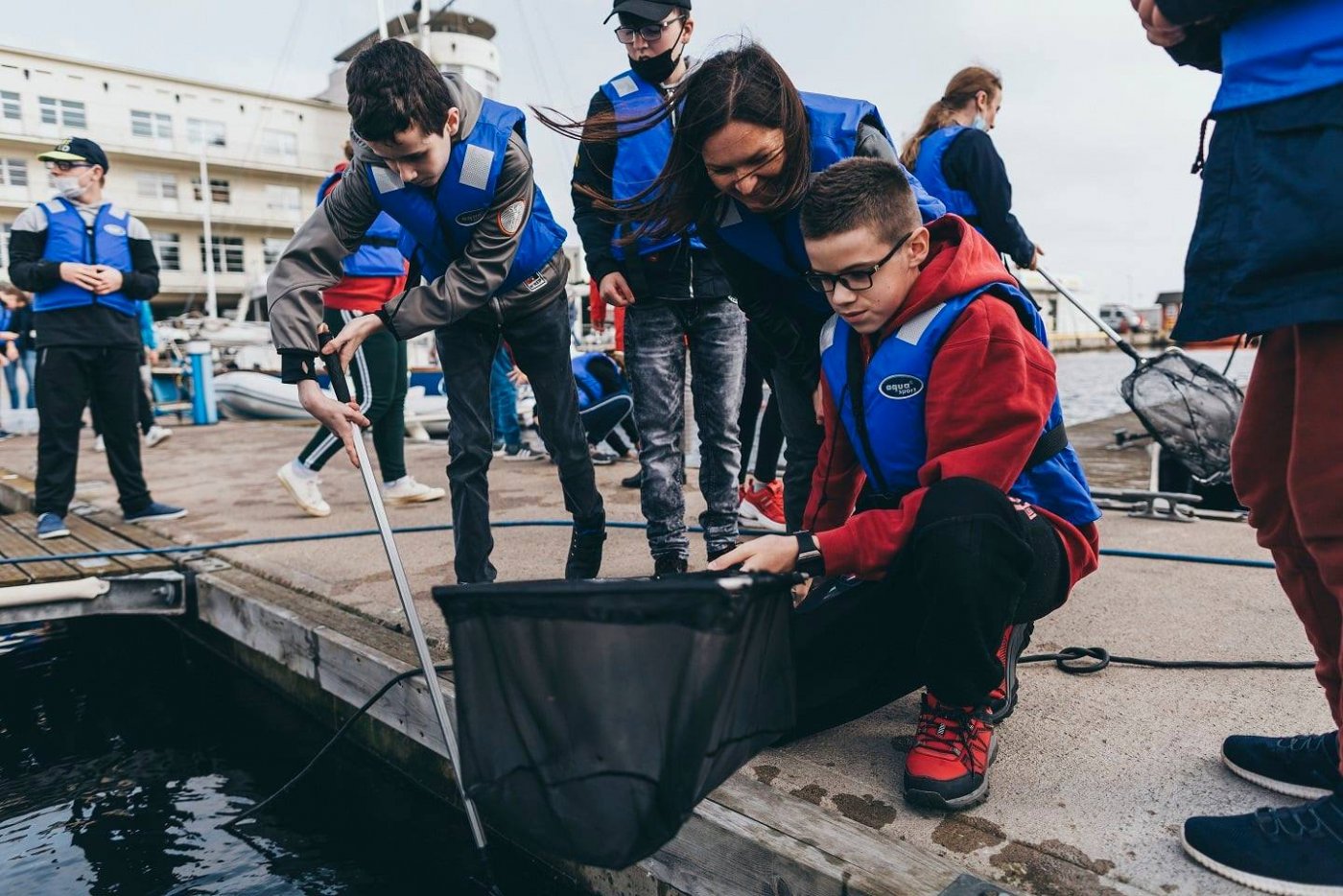 Krótki film podsumował projekt edukacyjny, który Akwarium Gdyńskie realizowało z podopiecznymi OSW nr 2 dla Niesłyszących i Słabosłyszących w Wejherowie, fot. Akwarium Gdyńskie