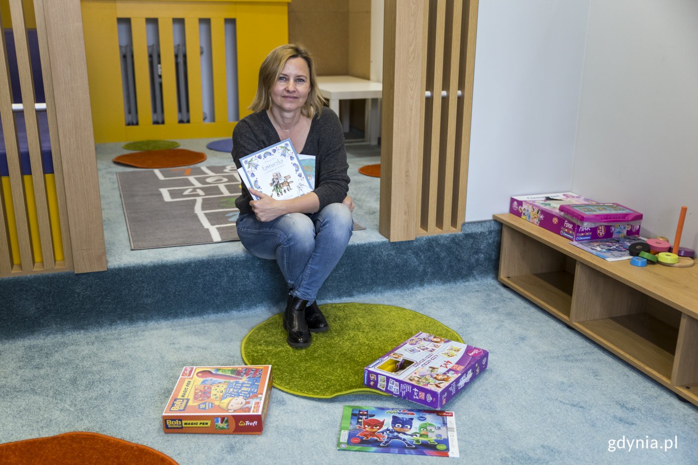 Beata Szadziul, naczelnik Wydziału Polityki Rodzinnej Urzędu Miasta Gdyni w Gdyńskim Centrum Aktywności Rodziny. fot. Przemysław Kozłowski