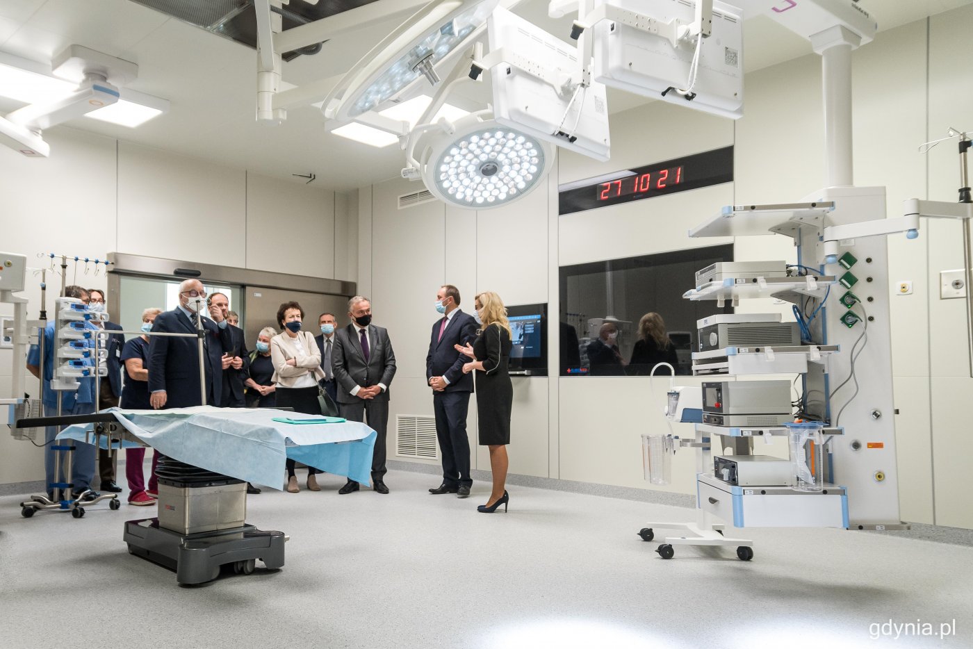 Szpitalny personel skorzysta z czterech nowych sal operacyjnych, które wyposażono w nowoczesny sprzęt medyczny, fot. Kamil Złoch