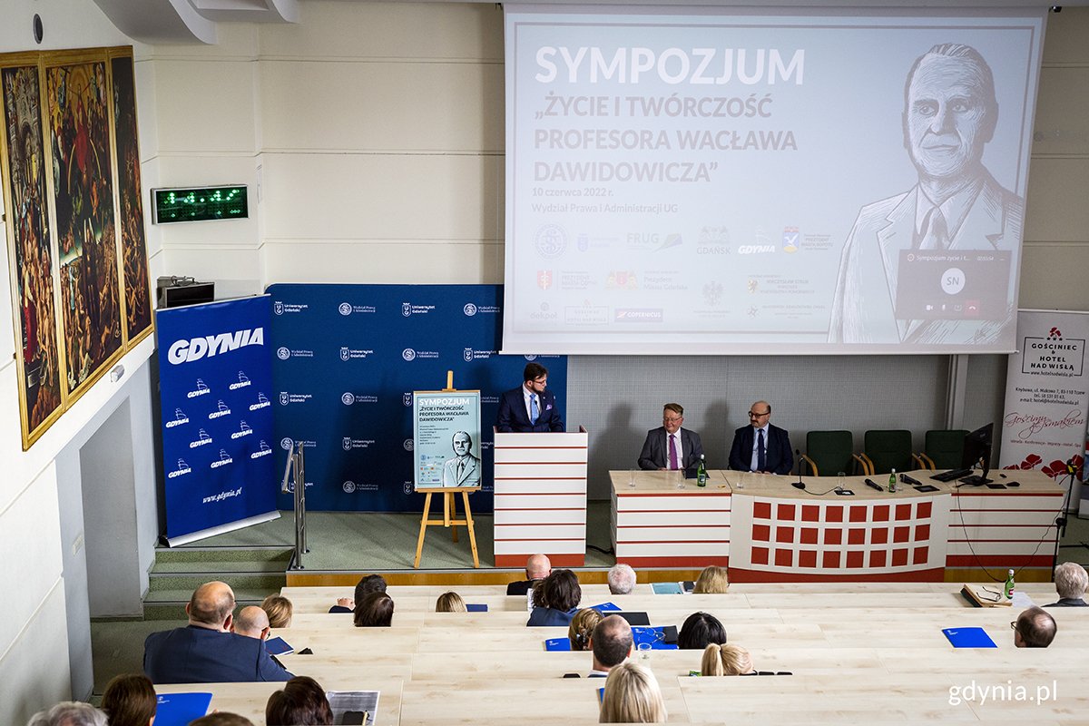 Sympozjum poświęcone pamięci prof. Wacława Dawidowicza. Fot. Przemysław Kozłowski