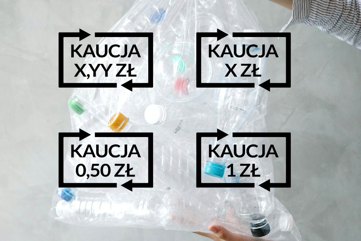 Od października takie oznaczenia będą pojawiać się na butelkach w polskich sklepach – to znak, że do ceny produktu przy kasie zostanie doliczona kaucja (zdj. ilustracyjne, oznaczenia wzorów ze strony gov.pl)