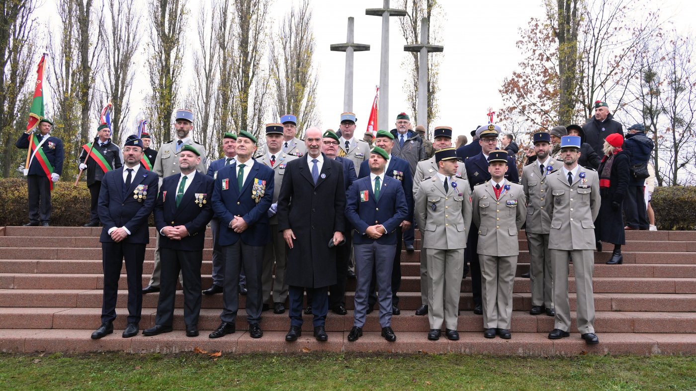 Uroczystości na Francuskim Cmentarzu Wojskowym w Gdańsku (fot. Maurycy Śmierzchalski)