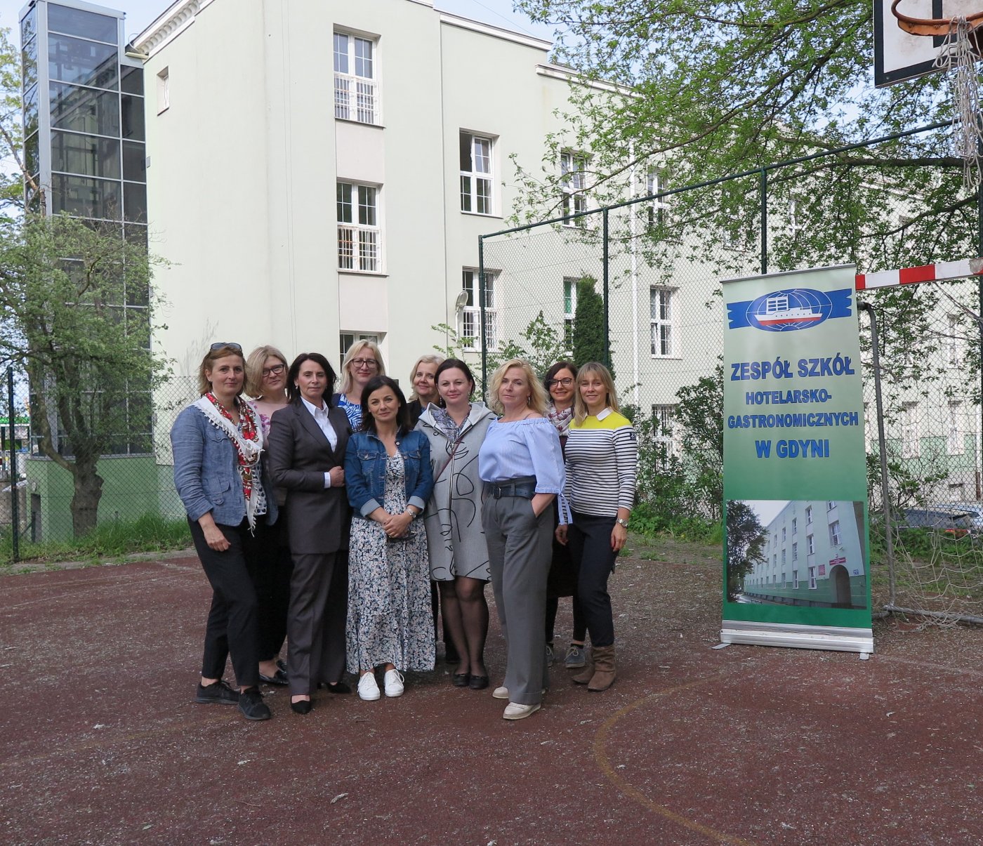 Nauczyciele Zespołu Szkół Hotelarsko-Gastronomicznych w Gdyni biorą udział w projekcie międzynarodowej mobilności kadry edukacji szkolnej // fot. materiały ZSHG w Gdyni