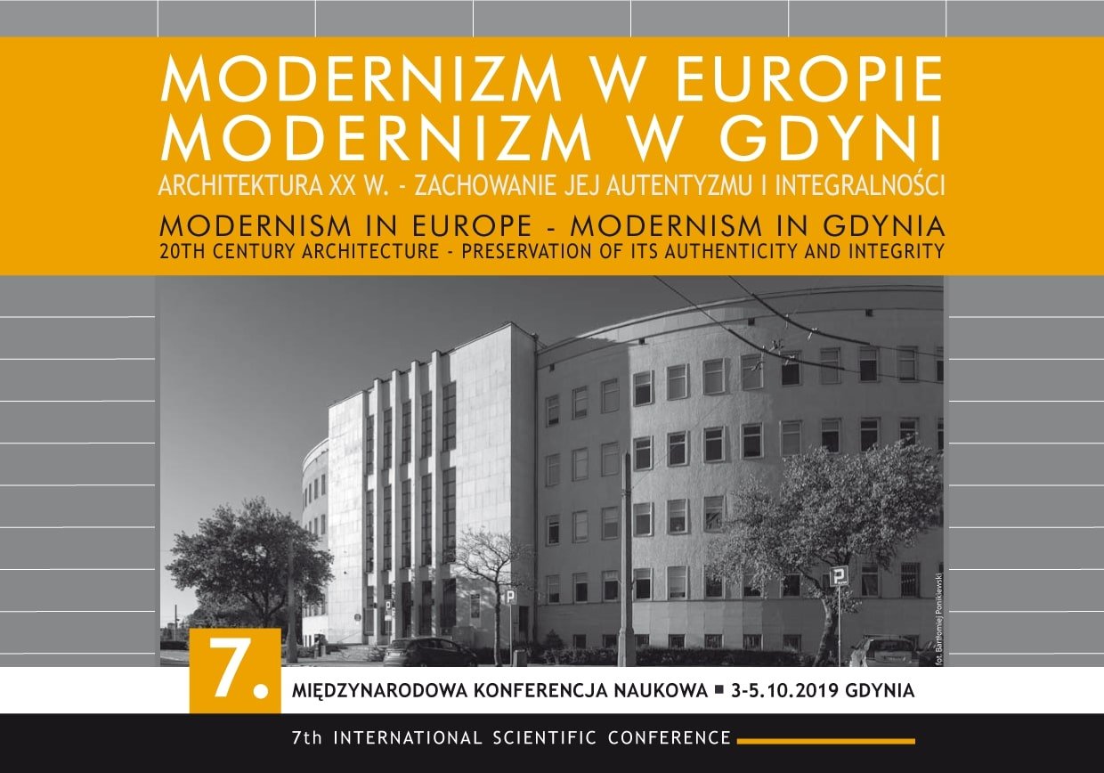 Gdynia jest centrum dyskusji naukowców z Polski i z Europy na temat architektury modernistycznej w XX wieku. Międzynarodowa konferencja bedzie miała miejsce w PPNT Gdynia.