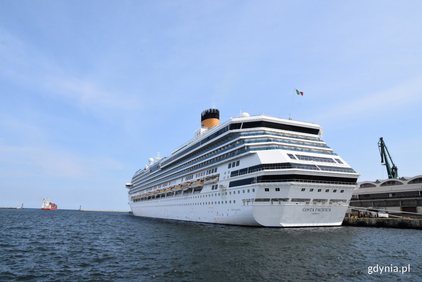 Costa Pacifica po raz trzeci w tym sezonie #wGdyni