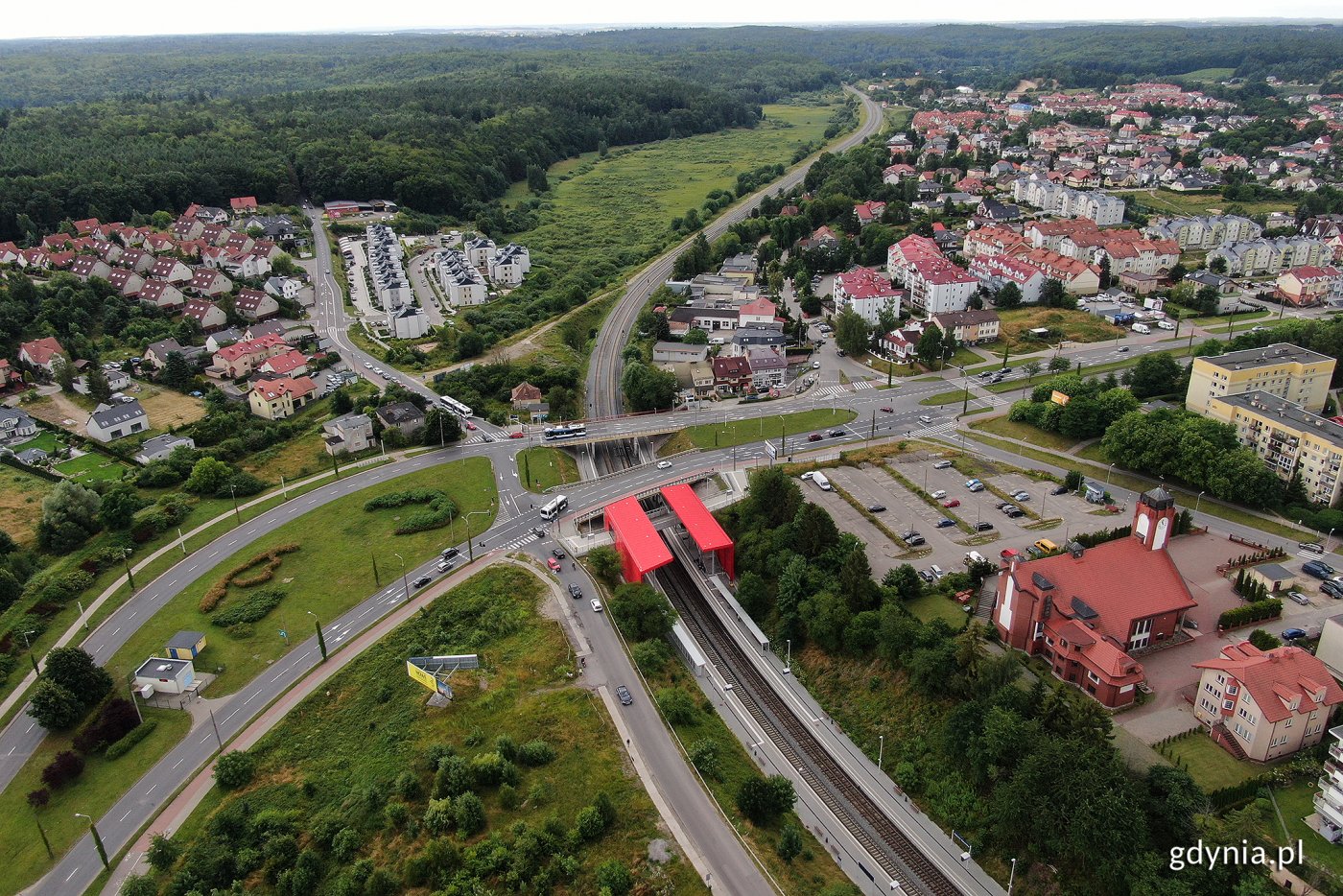 Nowoczesny węzeł komunikacyjny na Karwinach nie koliduje z planami PKP PLK, fot. Michał Puszczewicz