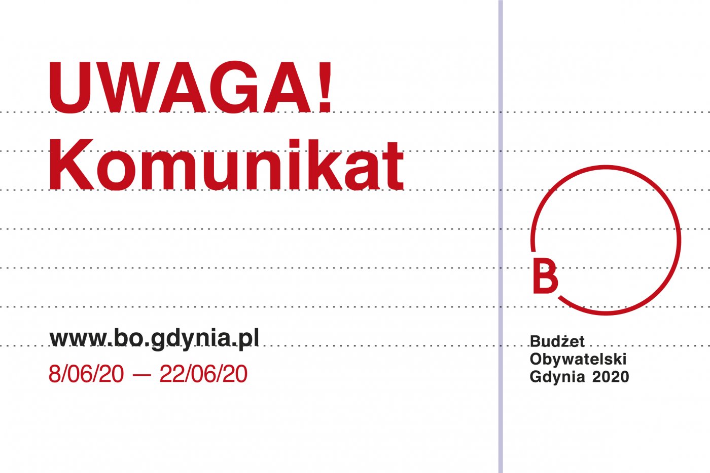 Głosowanie w gdyńskim Budżecie Obywatelskim 2020 potrwa do 22 czerwca / ilustr. Laboratorium Innowacji Społecznych