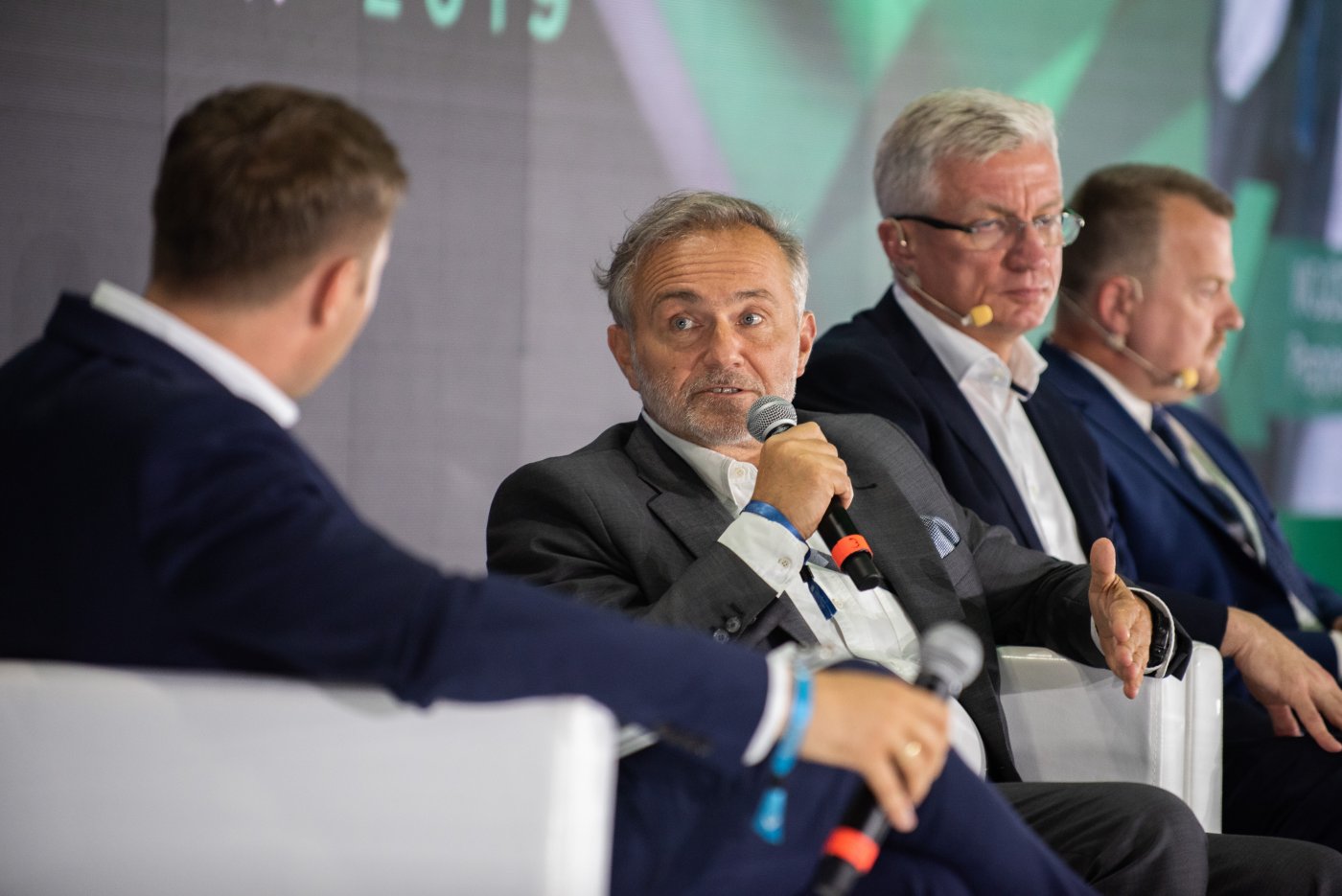 Wojciech Szczurek był jednym z prelegentów panelu poświęconego tematowi mobilności, fot. kongresregionow.pl