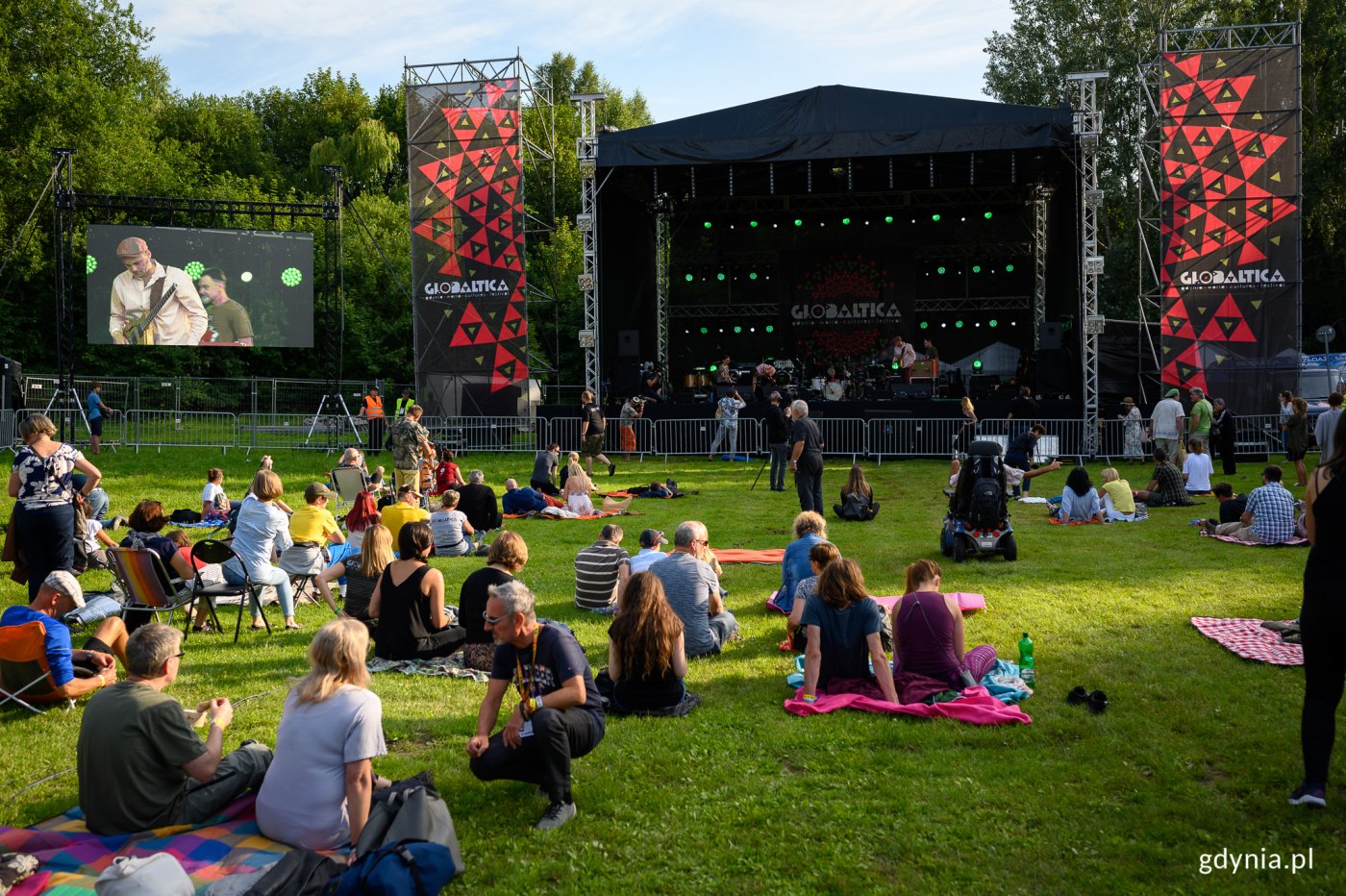 Festiwal Globaltica jak zawsze odbędzie się w parku Kolibki. Zdjęcie archiwalne z 2019 roku // fot. Dawid Linkowski