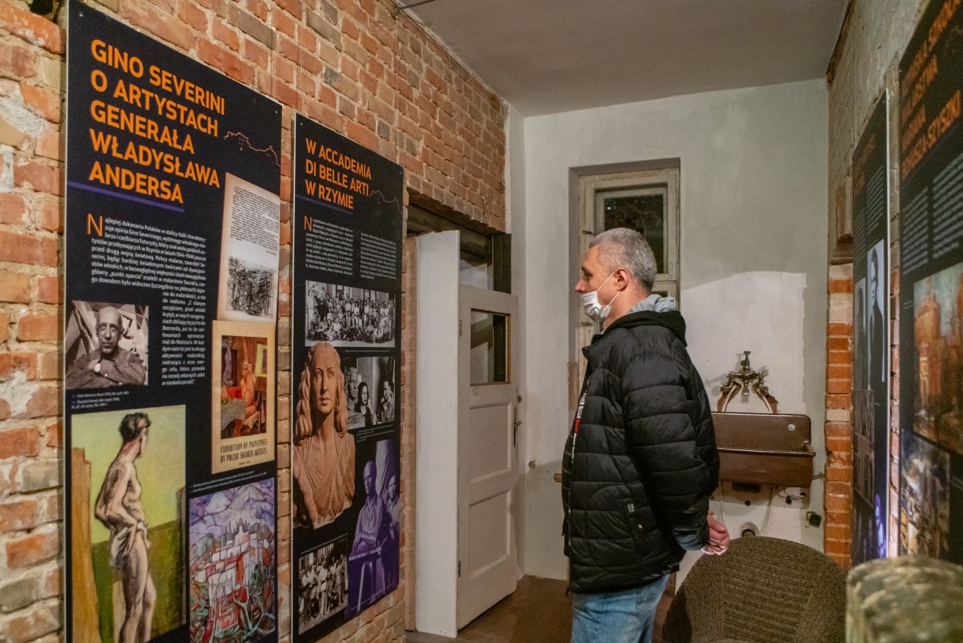 Wystawa „Artyści Andersa” w Galerii Wytwórnia Mirosława Studniaka // fot. Anna Rezulak