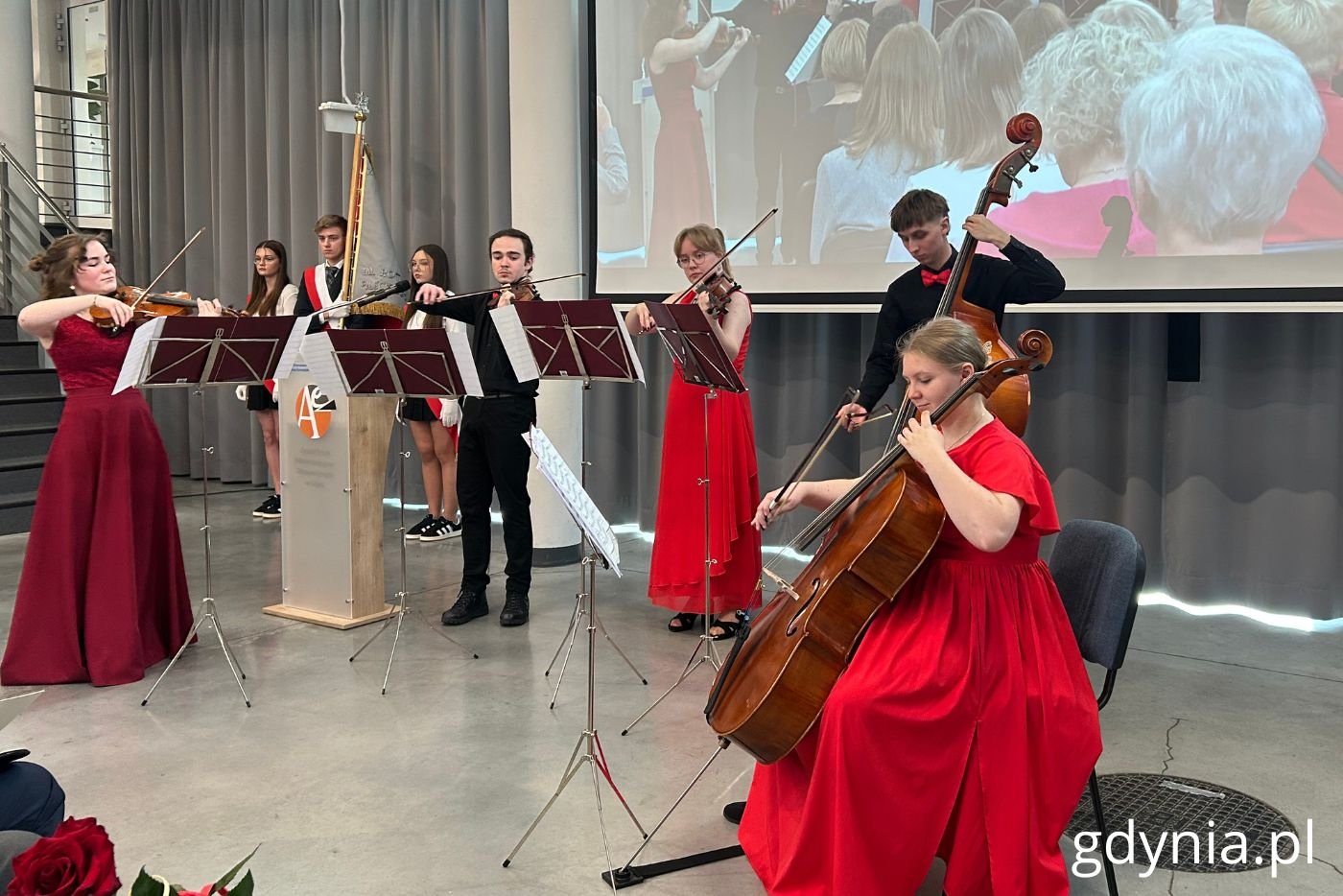 Koncert uczniów Szkoły Muzycznej w Gdyni (fot. Magdalena Starnawska)