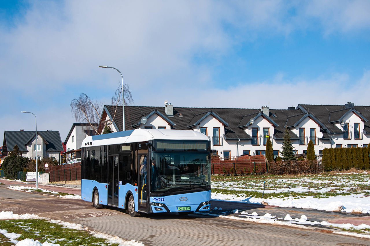 Midibus Solaris Urbino 8,9 LE electric rozpoczyna testy w Gdyni. Fot. Krzysztof Stelmach