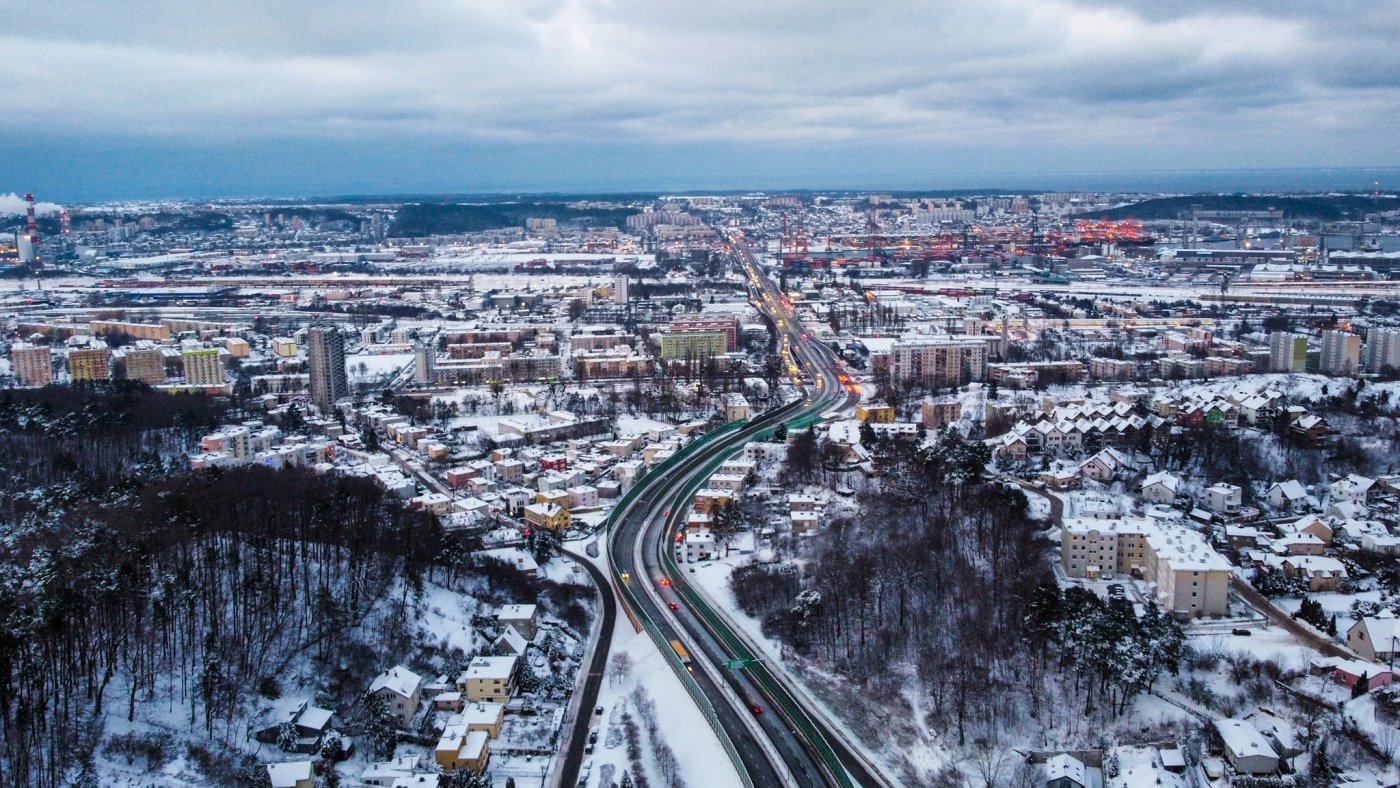 Panorama Gdyni. Fot. Robert Paruszewski / z naszej facebookowej grupy „Gdynia w obiektywie”