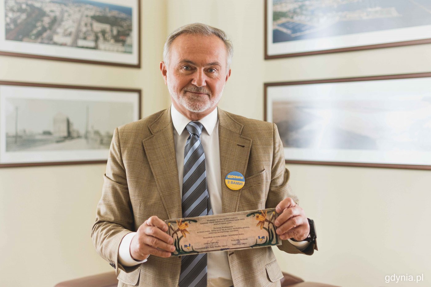 Wojciech Szczurek składa życzenia z okazji Świąt Wielkiej Nocy, fot. Kamil Złoch
