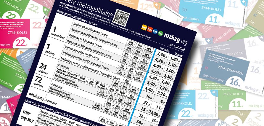 Od 1 kwietnia zmieniają się ceny biletów metropolitalnych