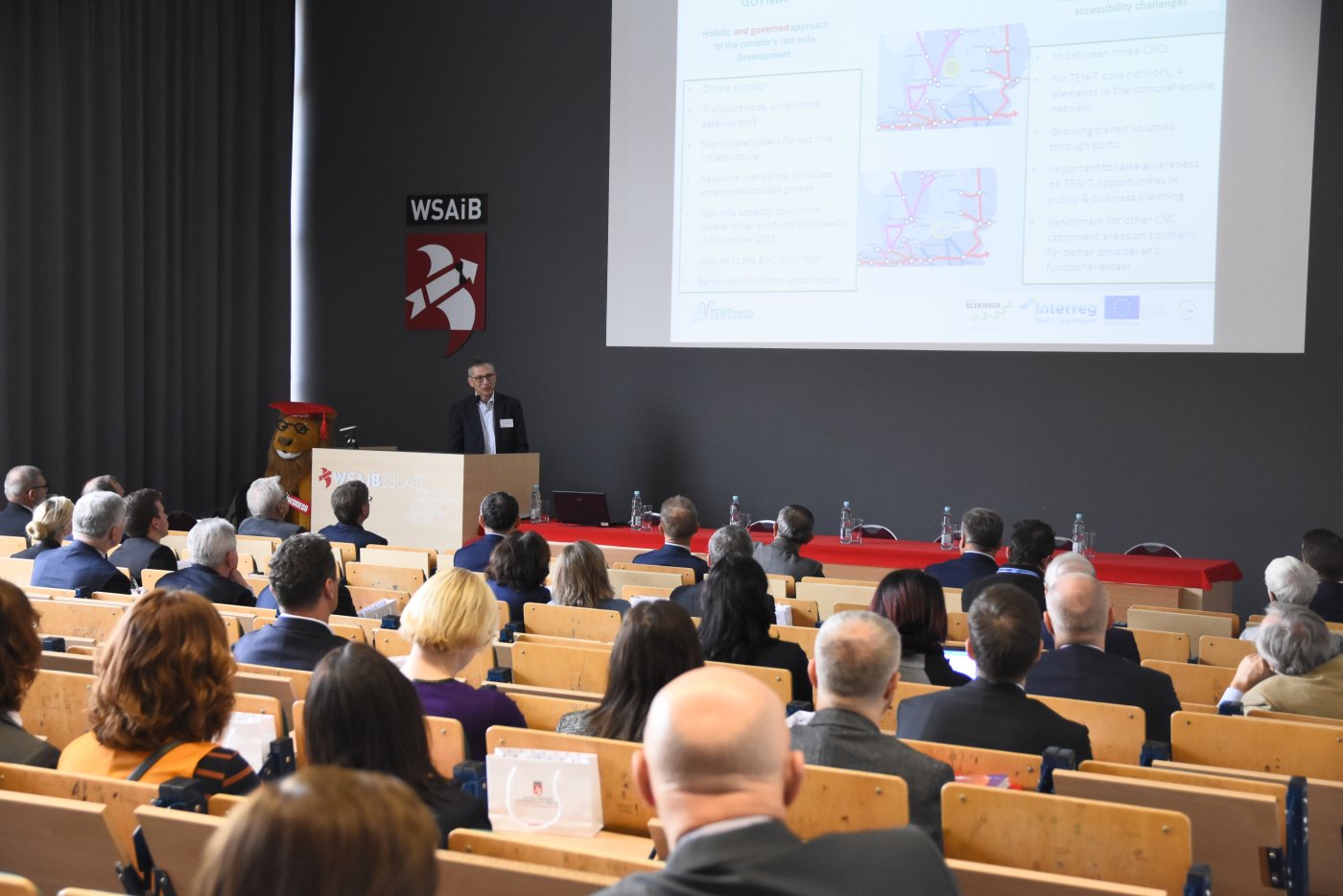 Konferencja odbyła się 22 listopada w Wyższej Szkole Administracji i Biznesu w Gdyni // fot. Jan Ziarnicki