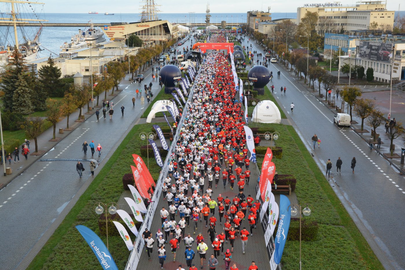 Na starcie tegorocznego Biegu Niepodległości będzie mogło stanąć 2500 biegaczy // fot. Gdyńskie Centrum Sportu