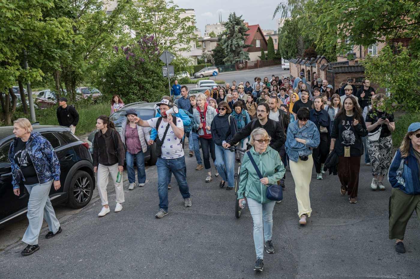 Gdynia Open House. Spacer z Michałem Miegoniem, współkuratorem festiwalu. (fot. Paweł Jóźwiak)