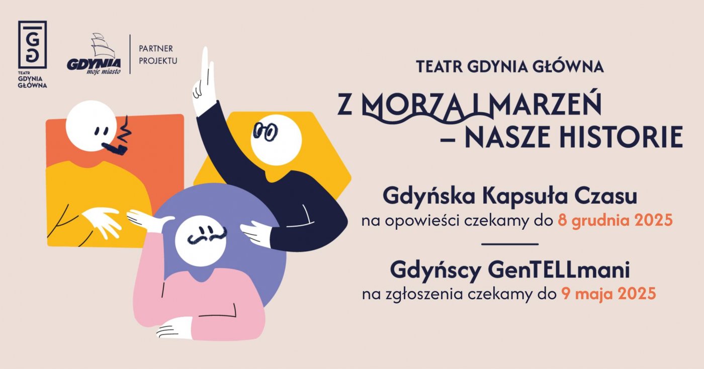 Trwają zgłoszenia do projektu „Z morza i marzeń – nasze historie”(fot. Misha Lesner // Teatr Gdynia Główna)