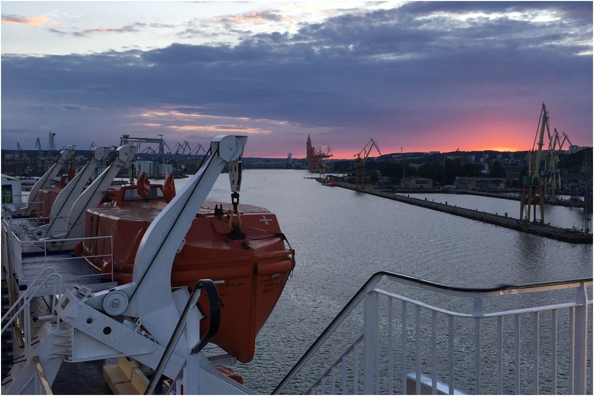 Na pokładzie promu Stena Spirit // fot. Magda Śliżewska