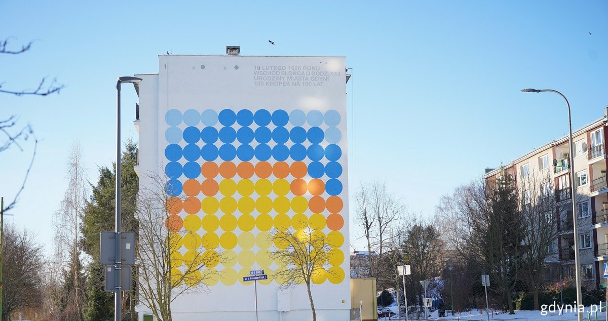 Nowy mural na Karwinach od Traffic Design (fot. Magda Śliżewska)