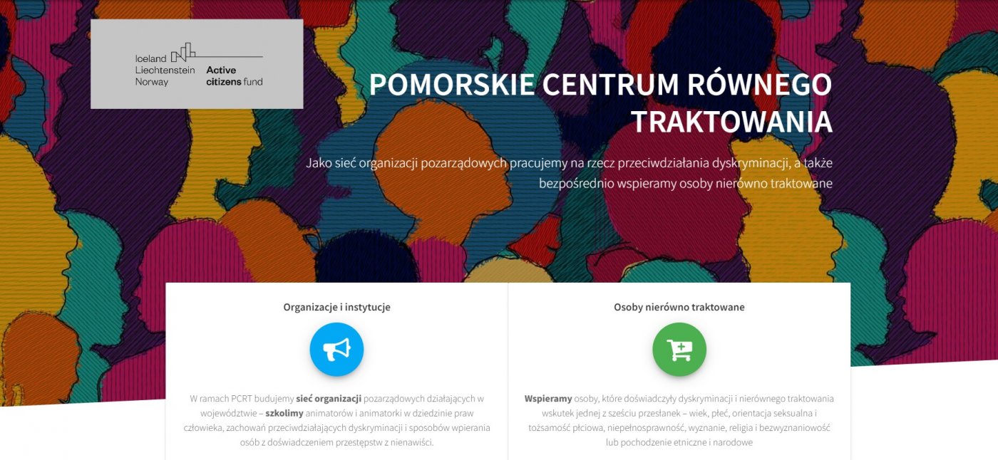 Pomorskie Centrum Równego Traktowania zaprasza do udziału w bezpłatnej, trwającej 15 minut ankiecie online. Fot,. mat. PCRT