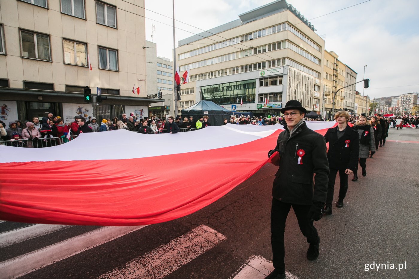 Gdynia świętuje 101. Urodziny Niepodległej  // fot. Karol Stańczak