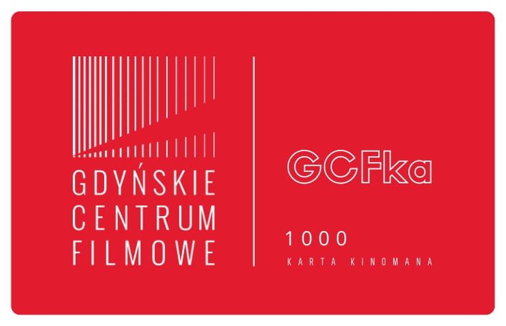 Tak wygląda „GCF-ka”, czyli karta dla stałych widzów kina studyjnego w Gdyńskim Centrum Filmowym, którzy mogą kupować bilety w niższych cenach, fot. facebook.com/GdynskieCentrumFilmowe