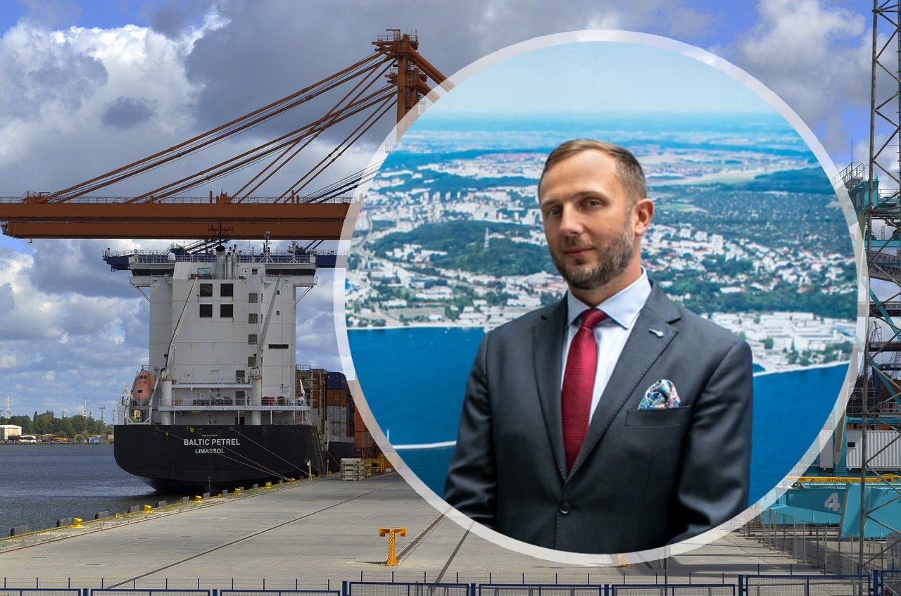 Jacek Sadaj (na zdjęciu) decyzją rady nadzorczej spółki został nowym prezesem Portu Gdynia, fot. mat. prasowe Portu Gdynia / zdj. ilustracyjne