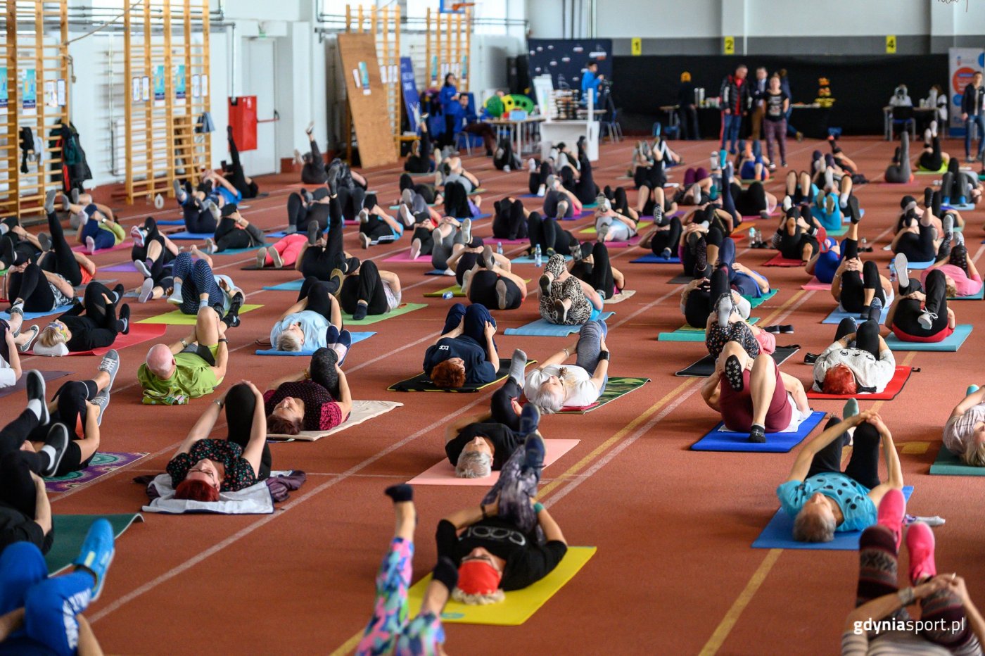 W Hali Lekkoatletycznej GCS zameldowali się seniorzy / fot. Gdyńskie Centrum Sportu