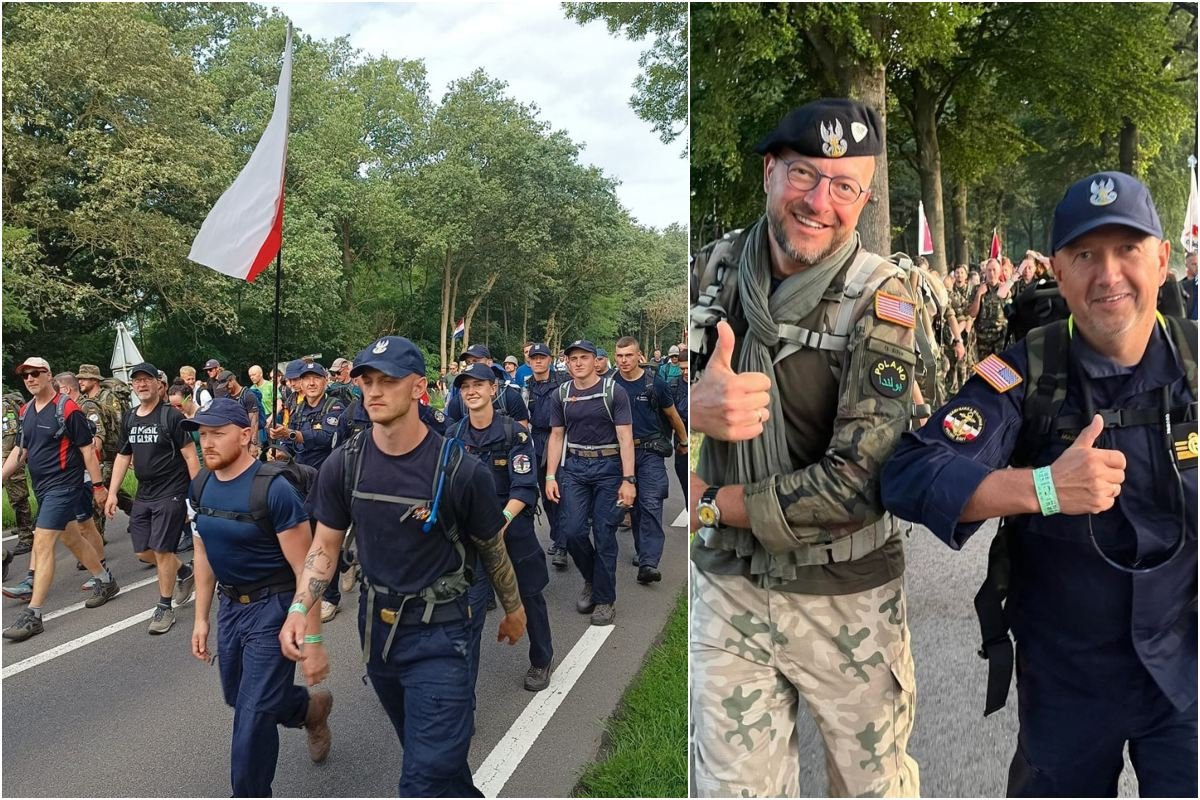 To były wyczerpujące 4 dni, podczas których ekipa z Akademii Marynarki Wojennej spełniła swoje cele - pokonując po 40 kilometrów dziennie w zmiennych warunkach, fot. Akademia Marynarki Wojennej w Gdyni