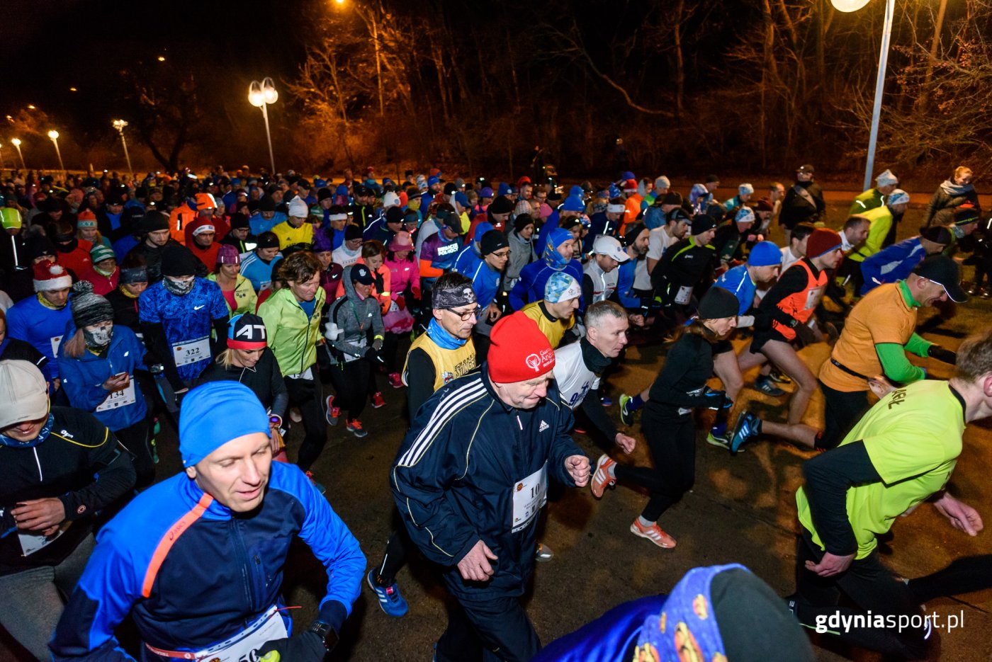 W poprzedniej edycji Biegu Sylwestrowego wzięło udział kilkuset uczestników / fot. gdyniasport.pl